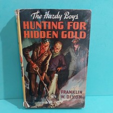 The Hardy Boys Hunting for Hidden Gold 5 by Franklin W. Dixon VINTAGE 1928