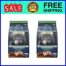 Blue Buffalo Wilderness Adult High-Protein Dry Dog Food,Grain-Free 4.5-lb Bag