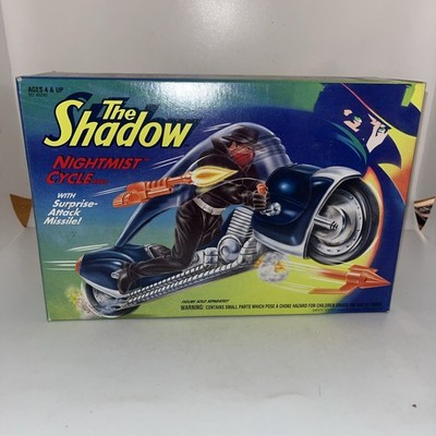 THE SHADOW NIGHTMIST CYCLE W/ SURPRISE ATTACK MISSILE 1994 KENNER Open Box