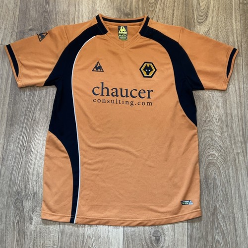 Wolverhampton Wanderers Wolves 2008/09 Home Football Shirt Le Coq Sportif Medium