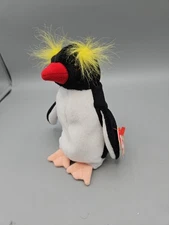 TY Beanie Babies Frigid 2000 Black White Penguin Plush Doll Toy With Tag