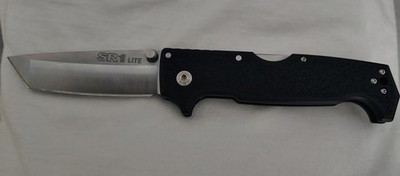 Cold Steel, SR1 Lite Tanto Point, Folding Knife, 4'' Blade