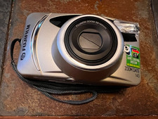 Fujifilm Zoom Date 140 Film Camera with Sure Loading System Silver Untested