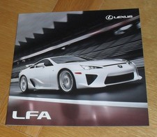 Lexus LFA Brochure 2010 - UK Market