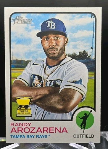 2022 Topps Heritage Randy Arozarena All Star Rookie Cup 55 - Rays