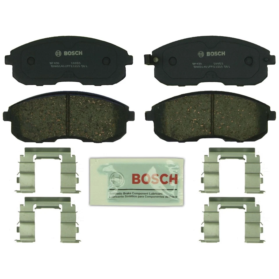 Juego de pastillas de freno delanteras BP430 Bosch 2 ruedas para Nissan Sentra Altra EV G20 Foto 2 de 3