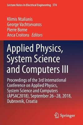 Angewandte Physik, Systemwissenschaften und Computer III - 9783030215095