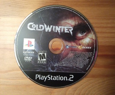 Cold Winter (Sony PlayStation 2, 2005) PS2, Tested Working Classic Shooter!