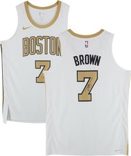 Jaylen Brown Boston Celtics Signed Nike 2025-26 City Edition Swingman Jersey