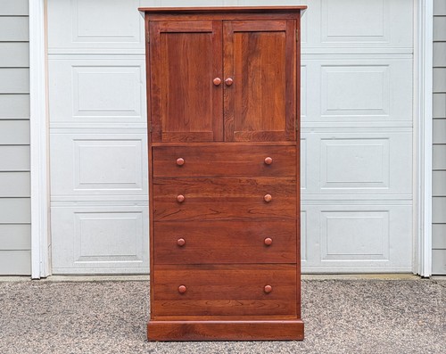 Ethan Allen American Impressions Armoire Cabinet, Solid Cherry, #24-5405 224