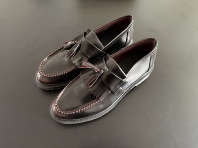 Dr. Martens Adrian Arcadia Leder Tassel Loafer NP: 195  Cherry Red ungetragen