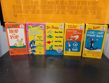 Dr Seuss Vhs Lot Rare