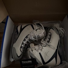 Lake Placid Supreme 625 Ice Skates, Cream White- Size 8 New