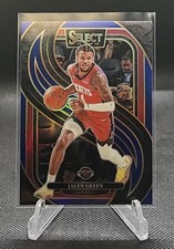 2024-25 Panini Select Jalen Green Retail Blue Prizm Premier Level #116 NM