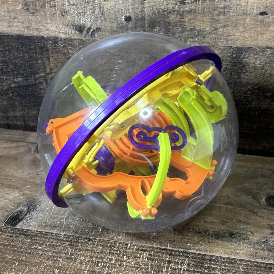 Perplexus THE ORIGINAL 3D Puzzle Ball Maze Game Brain Teaser Toy SpinMaster 2009 - Image 2 of 4