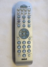 RCA RCR4373 4-Device Universal Remote Control w/ link to manual B19 LT  O3 