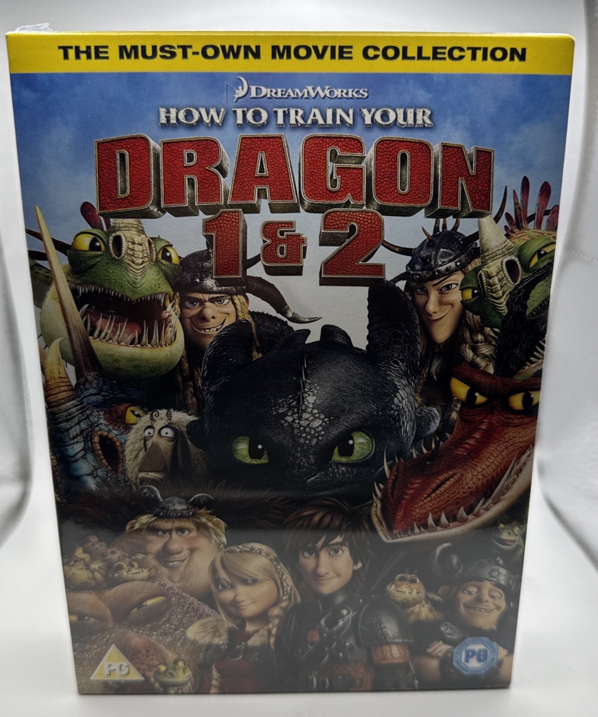 How to Train Your Dragon 1 & 2 DVD (2018) Brand New & Sealed **FREE P&P**