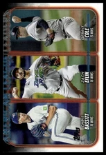 2024 Topps #57 American League Leaders Wins (Bassitt/Eflin/Cole)