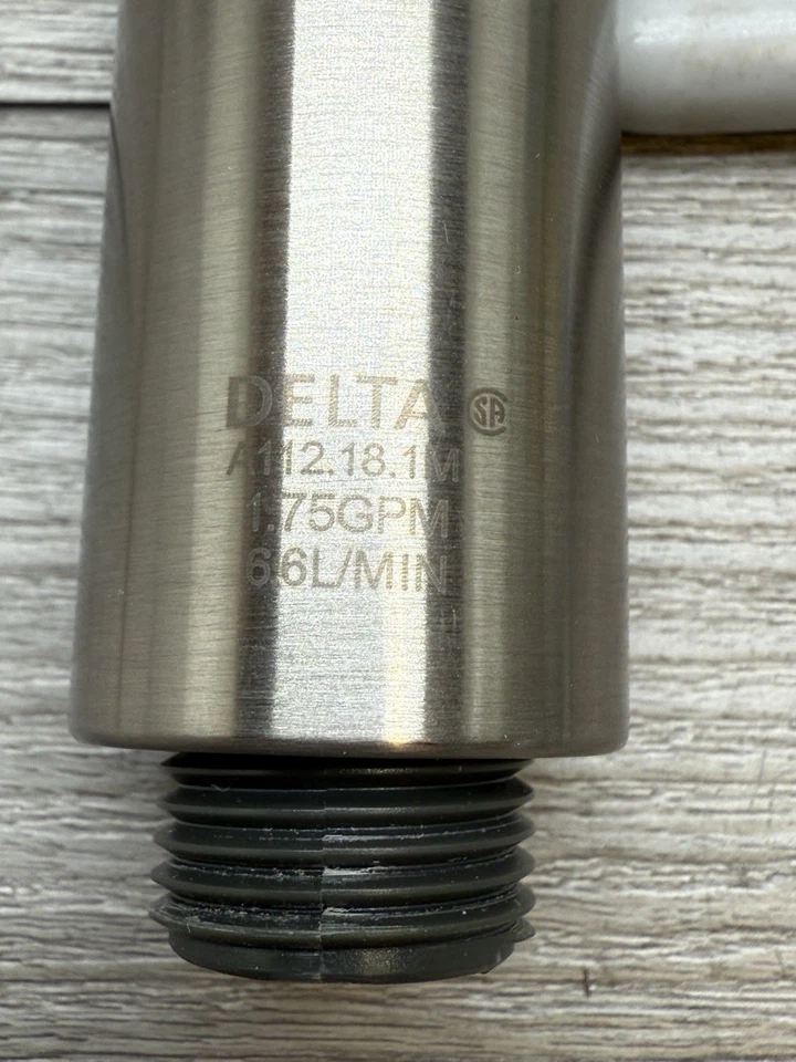 Delta RP73384-SS Trinsic 1.75 GPM Single Function Hand Shower & Hose *Scratches* - Image 3 of 4