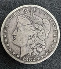 1882 Morgan Silver Dollar $1 No Mint Mark 90% Silver Circulated Raw Coin