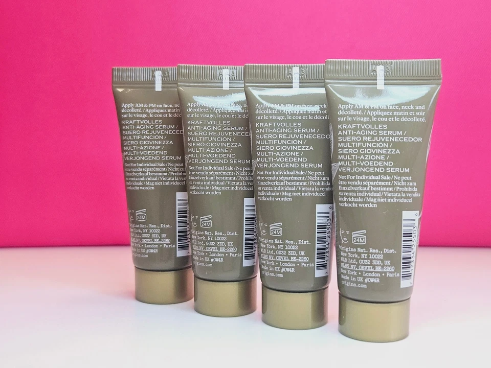 x4 Origins Plantscription Suero Juvenil Multi-Powered .5oz x 4 = 2.0 oz TOTAL Foto 2 de 4