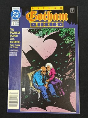 GOTHAM NIGHTS NO 3 DC COMIC BOOK MARCH 1992 COMICS ART BATMAN 1990'S NEWSSTAND