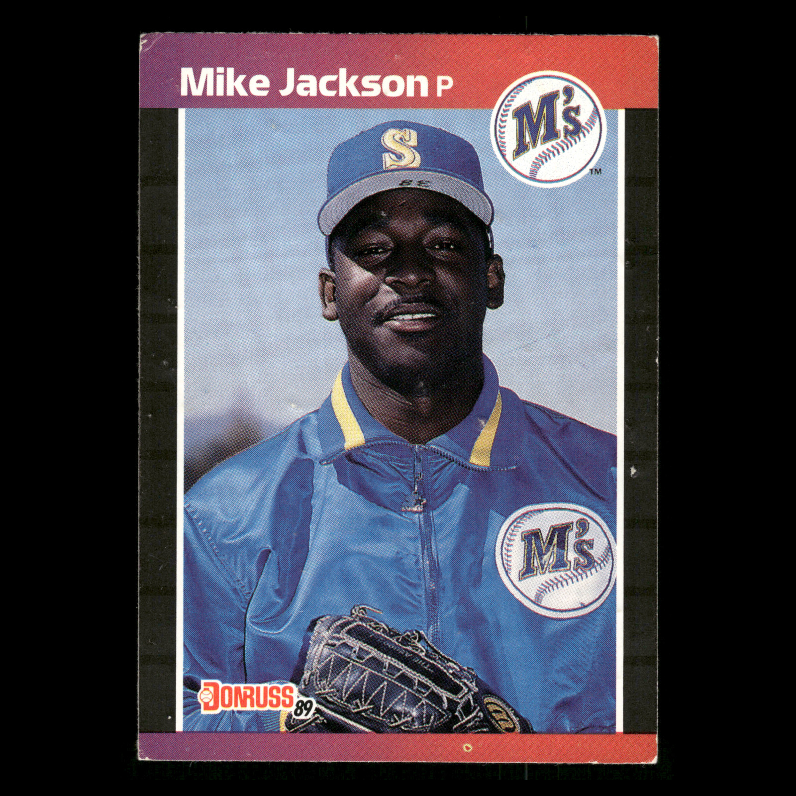 Mike Jackson #652 1989 Donruss Seattle Mariners Baseball Card MLB