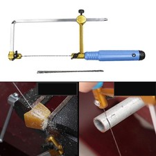 Les Bijoutiers à La Main Ont Vu Le Cadre et Les Lames Réglables avec Une Vis