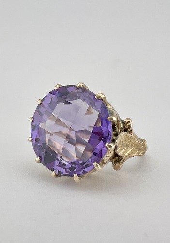 Vintage 9K Alexandrite Ring