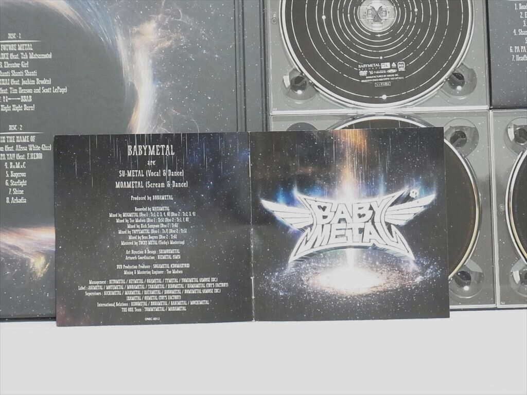 BABYL LEGEND L GALAXY THE ONE 限定 BABYMETAL Metal Galaxy The One Fan Club Limited Edition 2cd