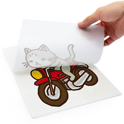 DTF Heat Transfer Film 100 Sheets Hot/Cold Peel A3 11.7'' X 16.5''  Paper
