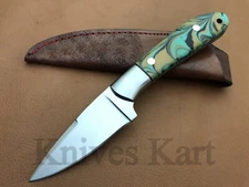 8.1 INCHES LONG D2 STEEL CUSTOM HAND CRAFTED SKINNER HUNTING KNIFE|KNIVES KART