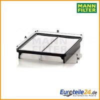 Luftfilter MANN-FILTER C28010 FüR Hyundai Santa Fé Ii Kia