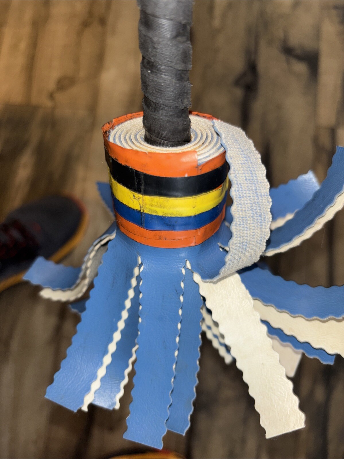 Performance Master Juggling Sticks, Devil Stick, Leather Tassels *SLIGHT WARP