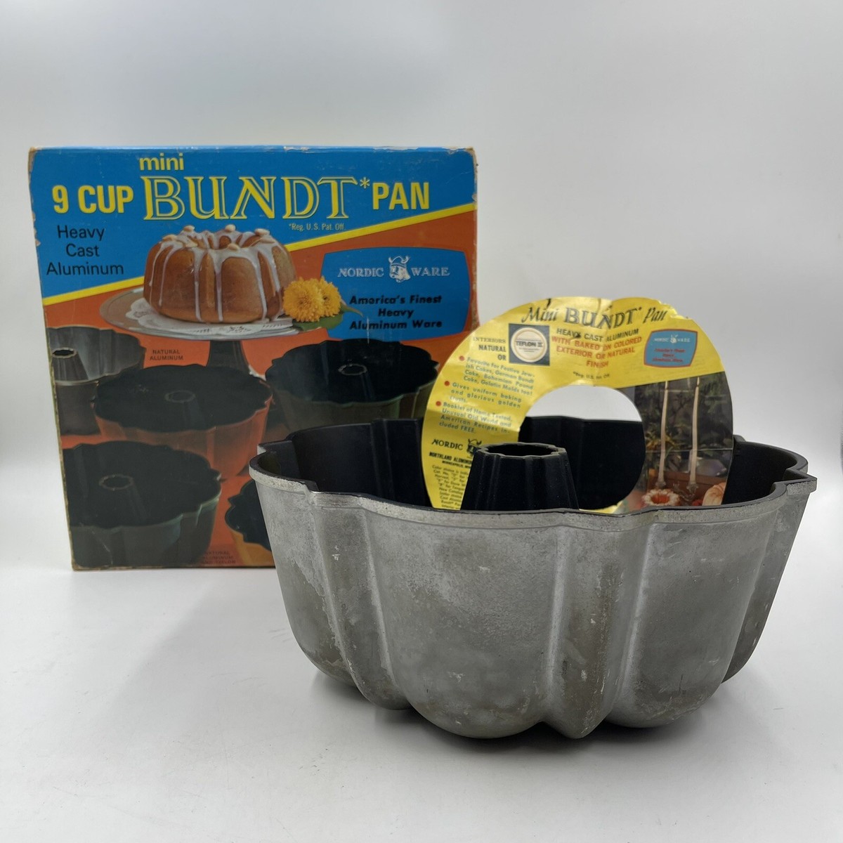 Vintage Lodge Bundt Cakepan Lodge Fluted Cake Pan Clearance