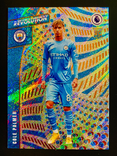2021-22 Panini Revolution Premier League Cole Palmer refractor rookie RC