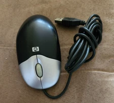Genuine HP USB Optical Scroll Wheel Mouse 800 dpi