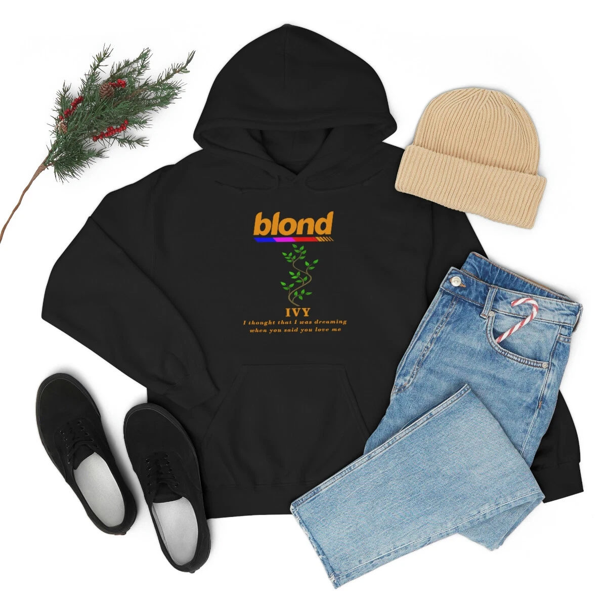 Frank Ocean Blond Ivy Pullover Hoodie Vintage