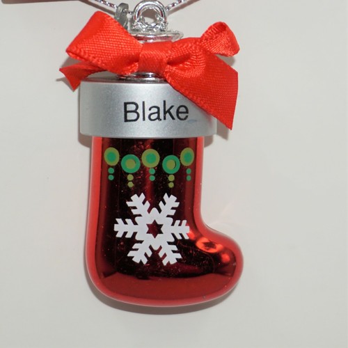 Ganz Christmas Ornament Red Stocking Xmas Personalized Pick Your Name NWT - Picture 14 of 58