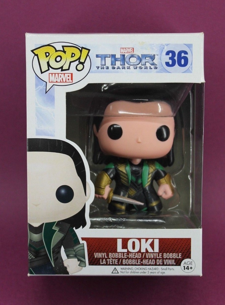 Loki Funko Pop 36 Marvel Thor The Dark 