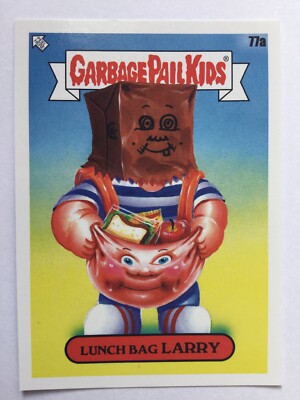 Garbage Pail Kids Topps 2020 Sticker Late For School 77a Lunch Bag Larry
