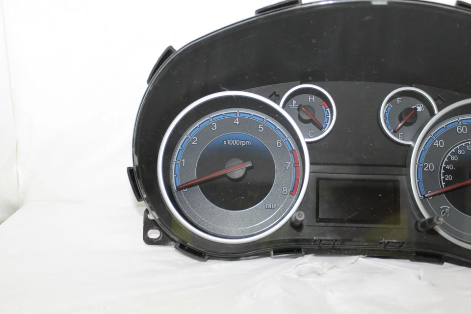 Speedometer Instrument Cluster Dash Panel Gauges 2013 Suzuki SX4 51,635 Miles - Image 2 of 4
