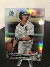 Blake Rutherford 2017 Bowman Chrome Prospect Refractor White Sox