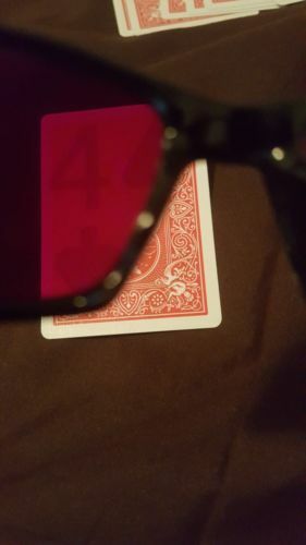 Infrared Marked Aviator Standard cards number's & suite Luminous Ink - magic - Picture 5 of 5