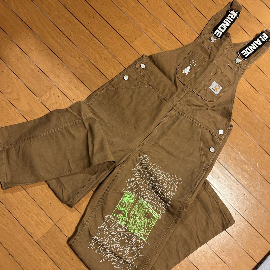 美品Brain Dead × Carhartt Wip オーバーオール