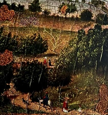 Annunciation Landscape Detail Antonello Da Messina 1955 Art Print LGBin1C