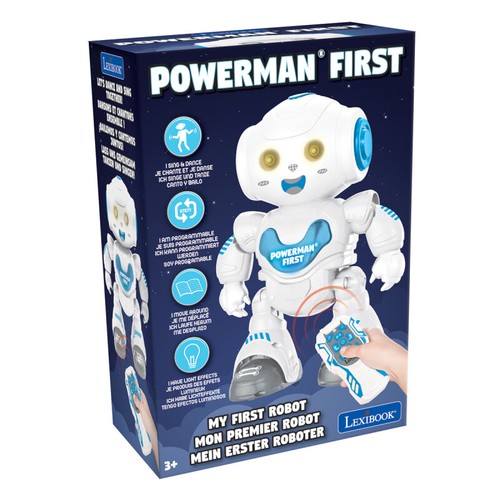 LEXIBOOK POWERMAN FIRST STEM EDUCATIONAL ROBOT WITH LIGHTS & SOUND - ROB16 - 第 4/6 張圖片