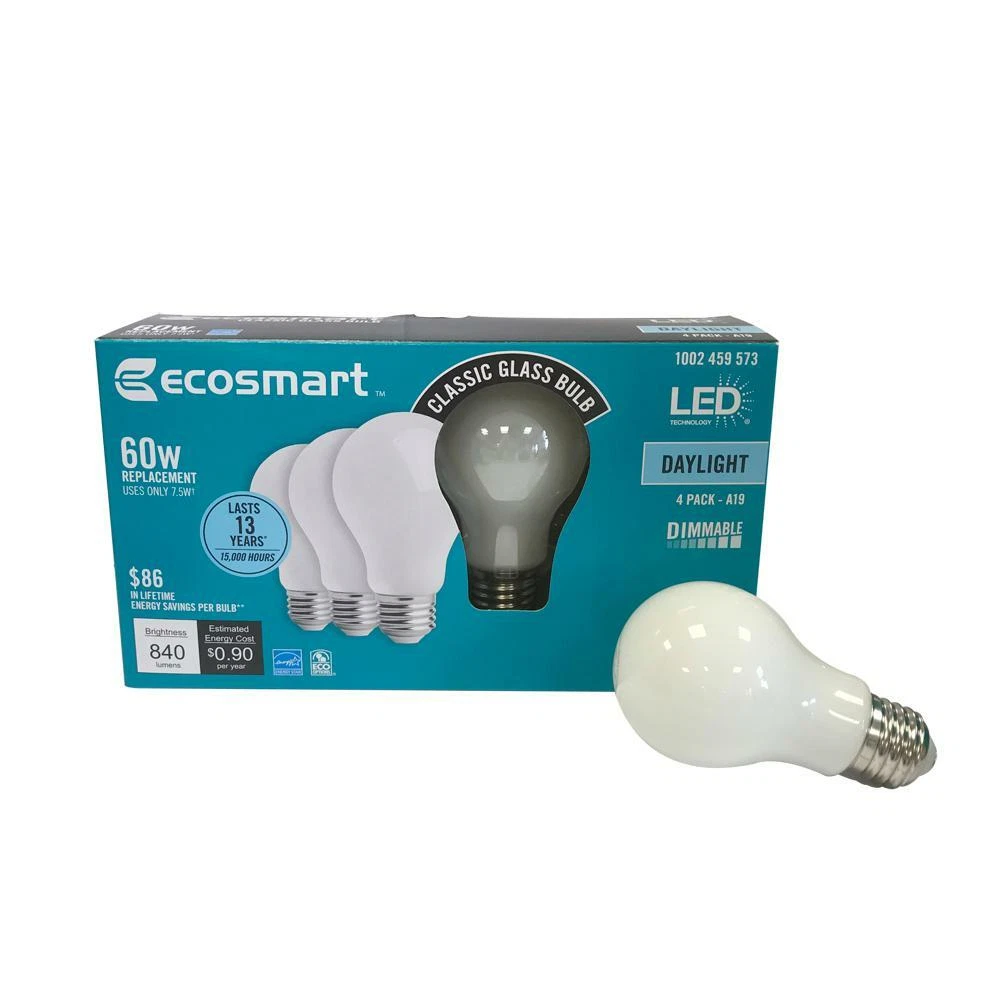 Ecosmart incandescent on sale light bulbs