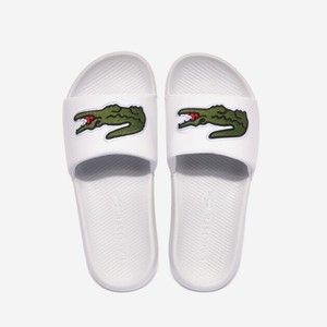 Lacoste Croco Slide 319 Slide White Men's Slippers - 7-38CMA0073 Expeditedship | eBay