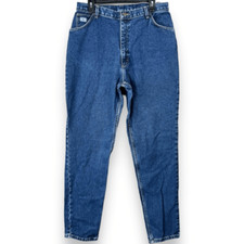 Vintage Wrangler Mom Jeans Size 16 x 34 High Waist Western Rodeo Denim MSR01 SD